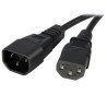 Cable extensor StarTech.com - Macho/hembra, 0, 9 m, C13 coupler, C14 c
