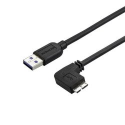 Cable USB StarTech.com - 0, 5 m, USB A, Micro-USB B, Macho/Macho, Negro