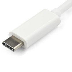 Adaptador USB-C a VGA StarTech.com - Color blanco