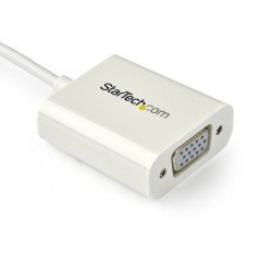 Adaptador USB-C a VGA StarTech.com - Color blanco