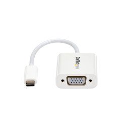 Adaptador USB-C a VGA StarTech.com - Color blanco