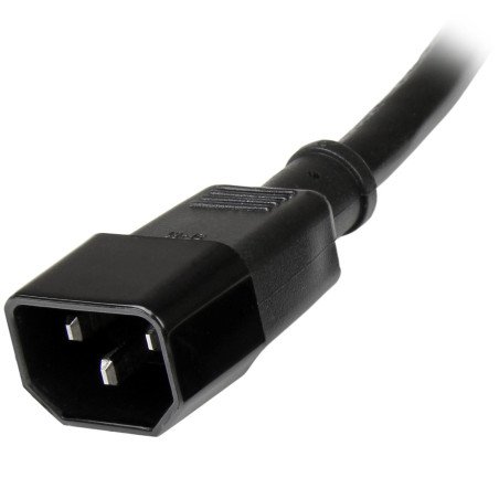 Cable de alimentación StarTech.com - Macho/hembra, 1.83 m, C13 coupler, Negro