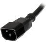 Cable de alimentación StarTech.com - Macho/hembra, 1.83 m, C13 coupler, Negro