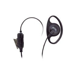 Micrófono-Audífono tipo Anillo, Cable con 40 lbs de Resistencia. Kenwood NX-340/320/420, TK-3230/3000/3402/3312/3360/3170