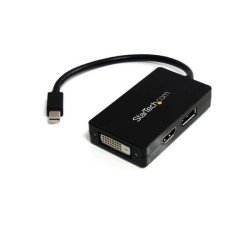 StarTech.com Adaptador de vídeo externo triple head Mini DisplayPort a DVI HDMI y DP conversor