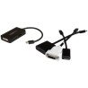 StarTech.com Adaptador de vídeo externo triple head Mini DisplayPort a DVI HDMI y DP conversor