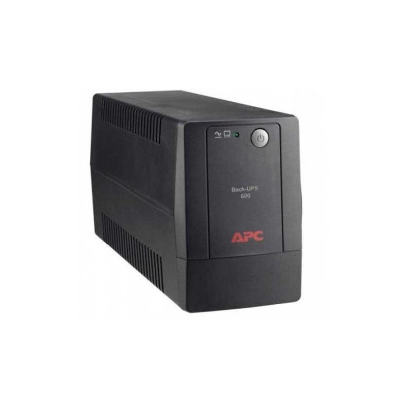 No-Break APC - 600 VA, 320 W, Negro, Hogar