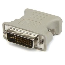 Convertidor DVI-I a VGA StarTech.com - DVI-I, VGA, Macho/hembra, Beige