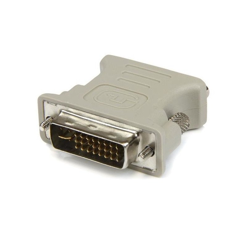 Convertidor DVI-I a VGA StarTech.com - DVI-I, VGA, Macho/hembra, Beige