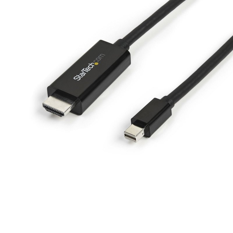 Adaptador StarTech.com MDP2HDMM3MB - Negro, Mini DisplayPort, HDMI, Ma