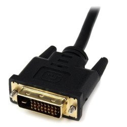 Adaptador de video StarTech.com HDDVIFM8IN - Negro, HDMI, Macho/hembra