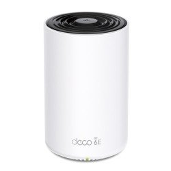 Deco xe75(1-pack) sistema Wi-fi 6e mesh triple banda axe5400 6 GHz: 2402 Mbps, 5 GHz: 2402 Mbps, 2.4 GHz: 574 Mbps, 2×2 mu-mi