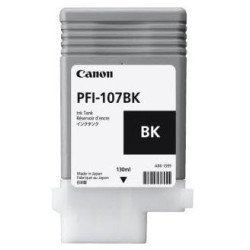Tanque de tinta Canon negro PFI-107bk - 130ml dye compatible con 670/6