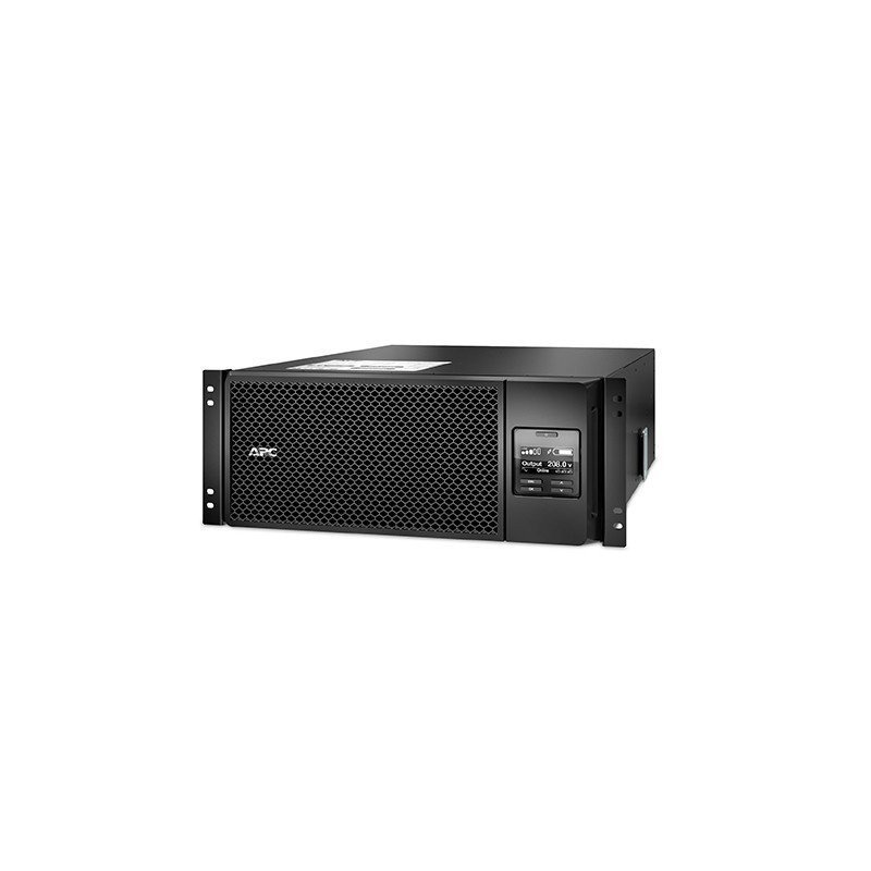 No Break capacidad 6000vas - 6000watts, 208v, APC SRT6KRMXLT, 6000 VA, 6000 W, 1, 50 h, Negro, Industrial y Oficina