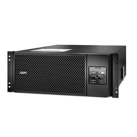 No Break capacidad 6000vas - 6000watts, 208v, APC SRT6KRMXLT, 6000 VA, 6000 W, 1, 50 h, Negro, Industrial y Oficina