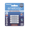 Batería Recargable Panasonic BK-4MCCE/4BT - Ni-MH, 800 mAh, Universal, AAA, 4 piezas