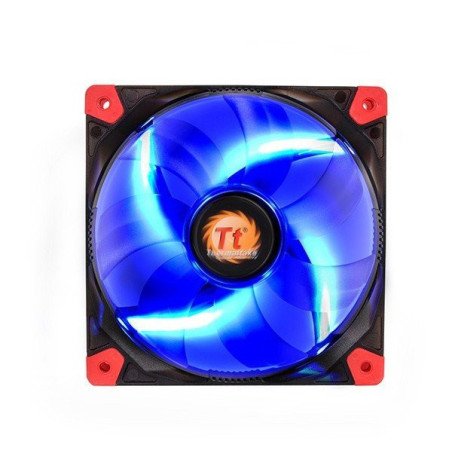 Ventilador ThermalTake Luna 12 LED Blue Fan - Negro, 121, 3 g, Ventilador, 20.7 dB, 1200 RPM
