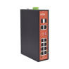 Switch industrial Poe++ y pasivo de 24v, no administrable, con 8 puertos gigabit + 2 SFP combo, presupuesto 300w Switch industrial Poe++ y pasivo de 24v, no administrable, con 8 puertos gigabit + 2 SFP combo, presupuesto 300w