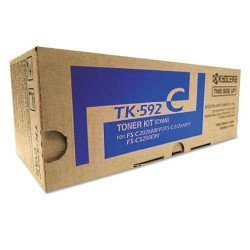 Tóner Kyocera TK-592C - Cian