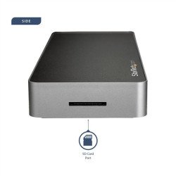 Docking Station para Laptops StarTech.com DK30CHDDPPD - Negro, Docking