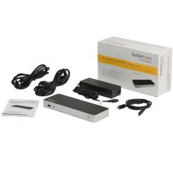 Docking Station para Laptops StarTech.com DK30CHDDPPD - Negro, Docking
