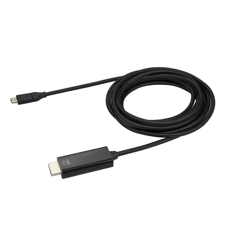 Cable Adaptador USB C a HDMI StarTech.com CDP2HD3MBNL - 3 m, USB C, HDMI, Negro
