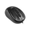 Mouse óptico alámbrico Easy Line by Perfect Choice negro USB compatible con Windows xpara vista, 7, Mac os