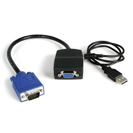 Mini duplicador divisor de video VGA StarTech.com ST122LE - Negro, VGA