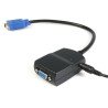 Mini duplicador divisor de video VGA StarTech.com ST122LE - Negro, VGA