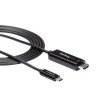 Cable Adaptador USB C a HDMI StarTech.com CDP2HD2MBNL - 2 m, USB C, HDMI, Negro