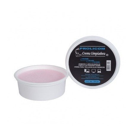 Crema limpiadora Prolicom - 250 g, Crema, Teclados