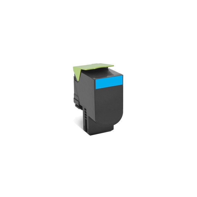 Tóner Lexmark cian 708C rendimiento estándar para CS310, CS410