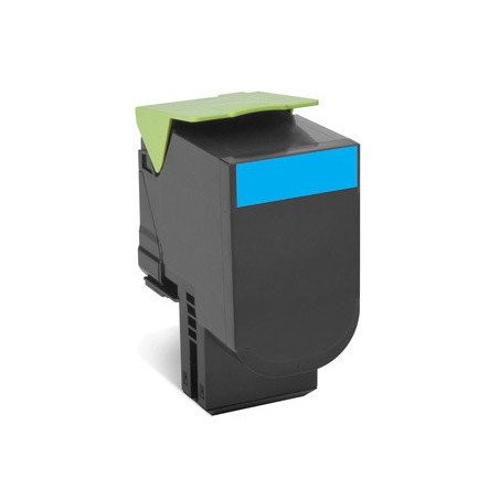 Tóner Lexmark cian 708C rendimiento estándar para CS310, CS410