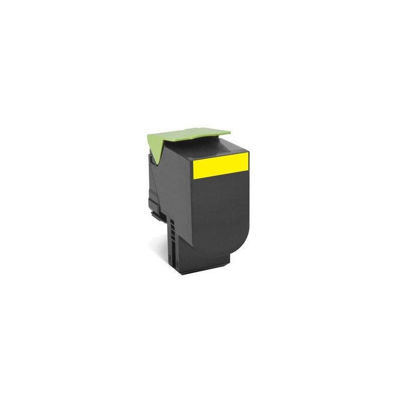 Tóner Lexmark amarillo No. 708Y rendimiento estándar para CS310, CS410