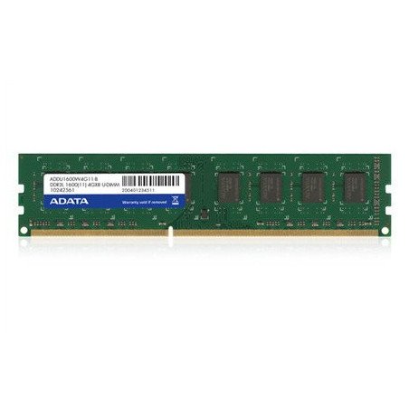 Memoria RAM para PC Adata - 4 GB, DDR3L, 1600 MHz, PC/server, 240-pin DIMM
