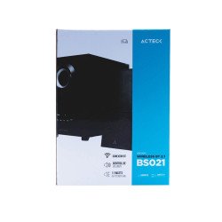 Bocinas multimedia 2.1 Bluetooth Acteck AC-922067 - 2.1, 11 W, Negro