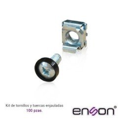 Kit de tornillos y tuercas enjauladas Enson ENS-RT100 100 pieza