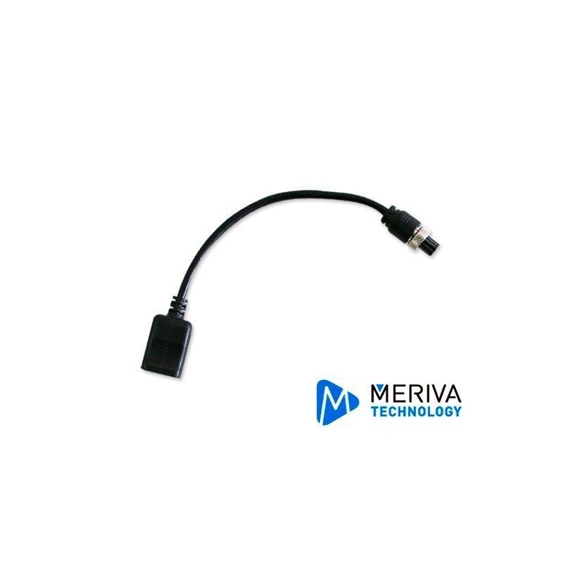 MVA-AVRJ45 Meriva Technology Cable convertidor de DIN de aviación a RJ45 herramienta para integrar un puerto de red al MDVR para