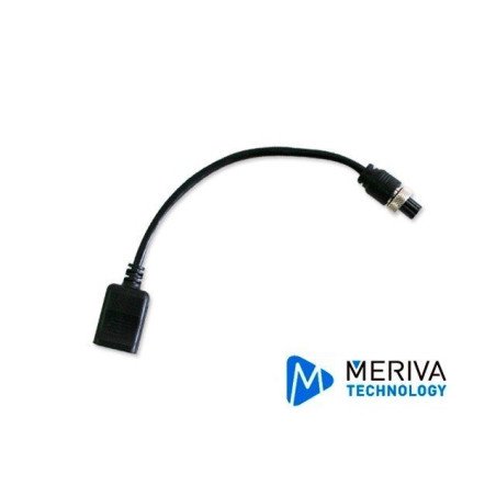 MVA-AVRJ45 Meriva Technology Cable convertidor de DIN de aviación a RJ45 herramienta para integrar un puerto de red al MDVR para