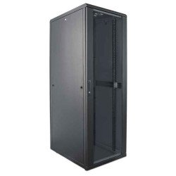 Gabinete rack Intellinet 26 ur, 1284 (al) x 600 (an) x 800 (prof) mm, negro