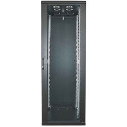 Gabinete rack Intellinet 26 ur, 1284 (al) x 600 (an) x 800 (prof) mm, negro
