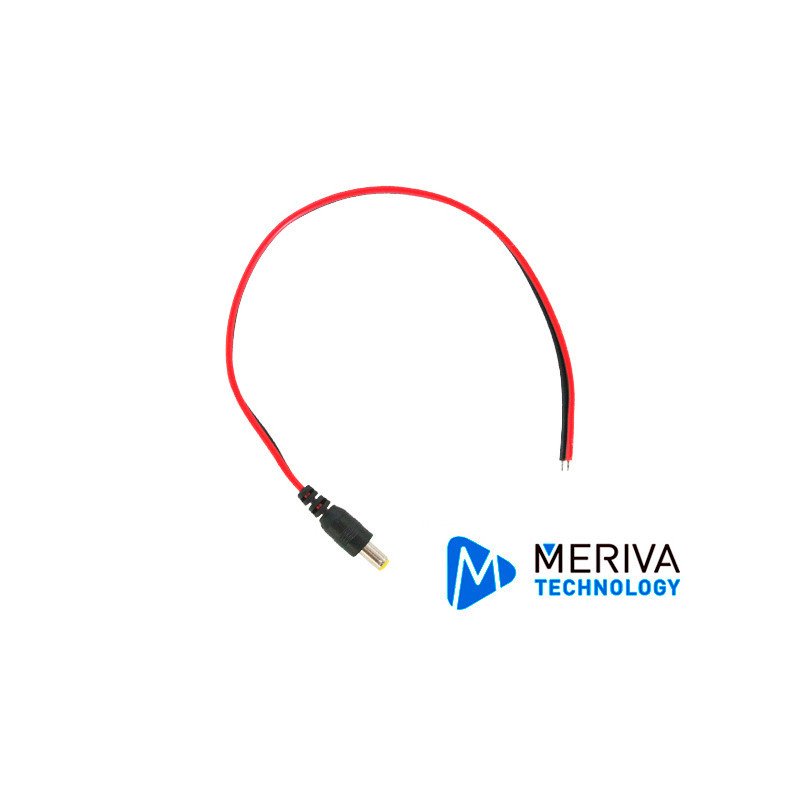 PIGTAIL C-MACHO - Meriva Technology El accesorio para video vigilancia opcional para una instalación más limpia y profesional es