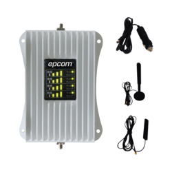 Kit de amplificador de señal celular para vehículo, soporta y mejora la señal celular 4.5g, 4g LTE y 3g de cualquier operador, m