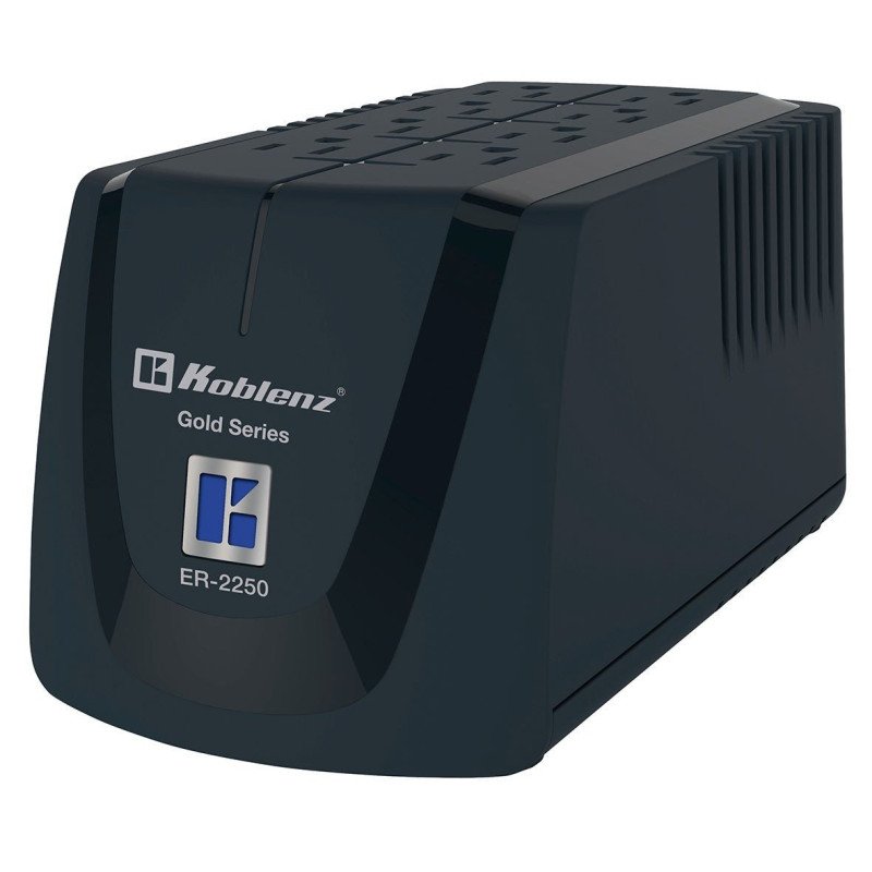 Regulador Koblenz 2250 VA, 1000 watts, 8 contactos regulados, desconex