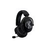 Diadema Logitech G pro negro alámbrica con micrófono para gaming profesional 981-000811