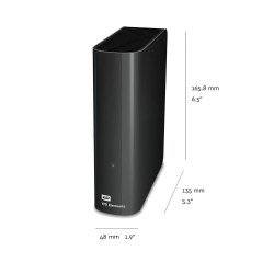 Disco duro ext escritorio 8TB WD elements negro 3.5, USB3.0, win