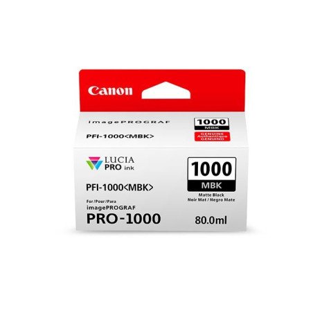 Tanque Canon PFI-1000 MBK - Negro