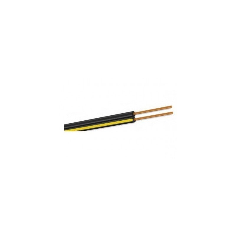 Cable Acometida CONDUMEX 640005 - 305 m, Negro, Amarillo, Cable Acometida 2/18 PVC, 100 Cobre