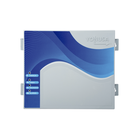 Energizador con tecnología SMT de 12,000volts-1joule, 2500mts lineales de protección, cercos eléctricos