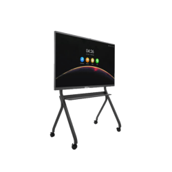 Paquete de pantalla digital interactiva de 65 pulgadas IWB65B con soporte de piso desplazable iwba01b